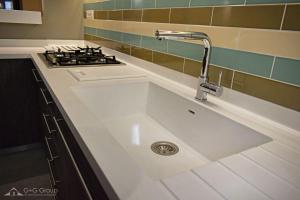 Νεροχύτης corian